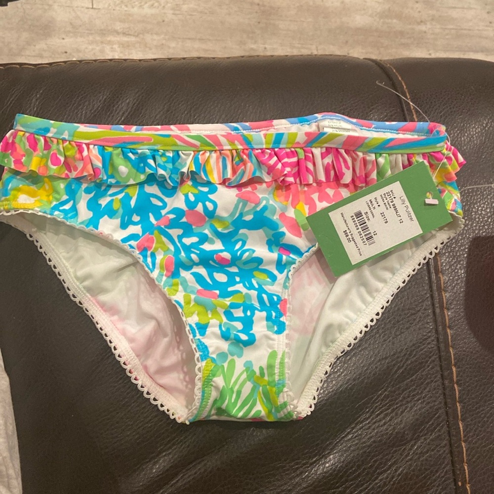 LILLY PULITZER SWIM BUTTONS ONLY SIZE 12 NWT